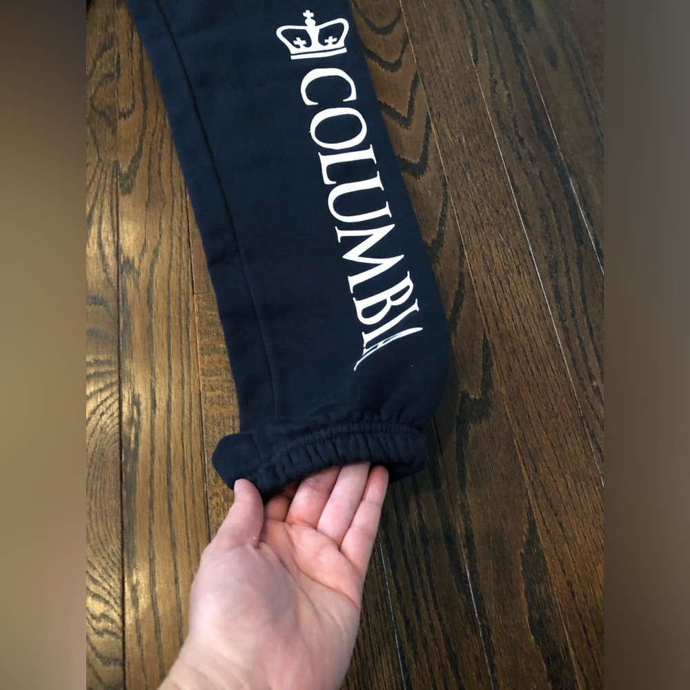 *NWT* League Collegiate Wear Women’s S Columbia University Navy Blue Sweatpants - Picture 13 of 16